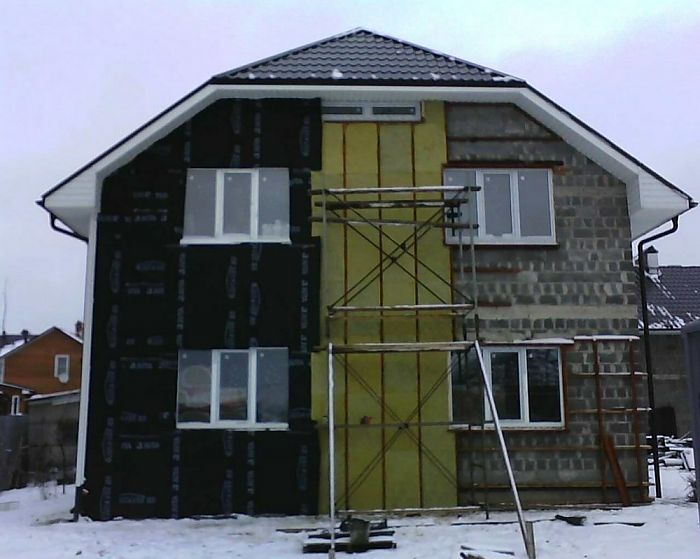 утепление каркасного дома